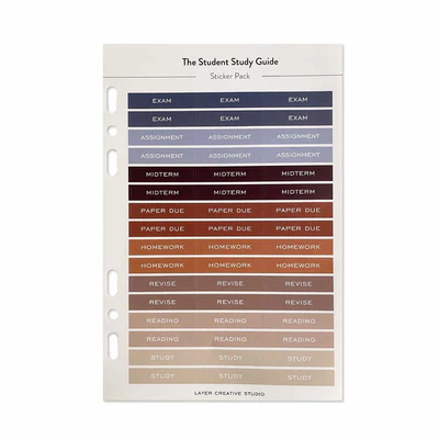 Student Sticker Pack - حزمة ملصقات الطلاب