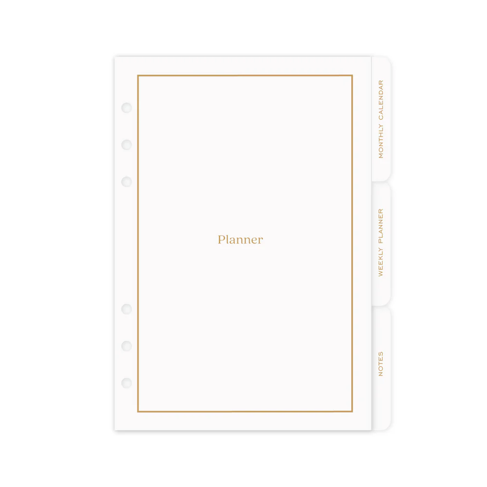 Yearly Planner Inserts - مرفقات مخطط سنوي