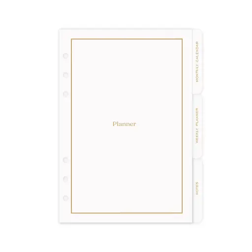 Yearly Planner Inserts - مرفقات مخطط سنوي