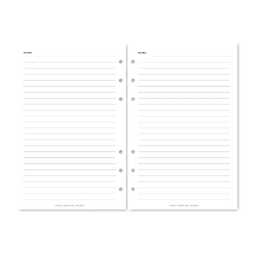 Notes Inserts - ملاحظات إضافية