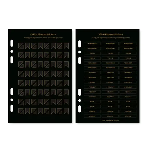 Office Planner Stickers - ملصقات تخطيط المكتب